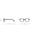 #D Reading Glasses in Ceramic Beige from Izipizi