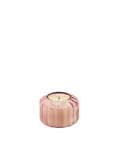 Ripple Glass Candle 4.5oz in Desert Peach from Paddywax