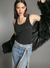 Marmot Fur Jacket in Black from Nooki