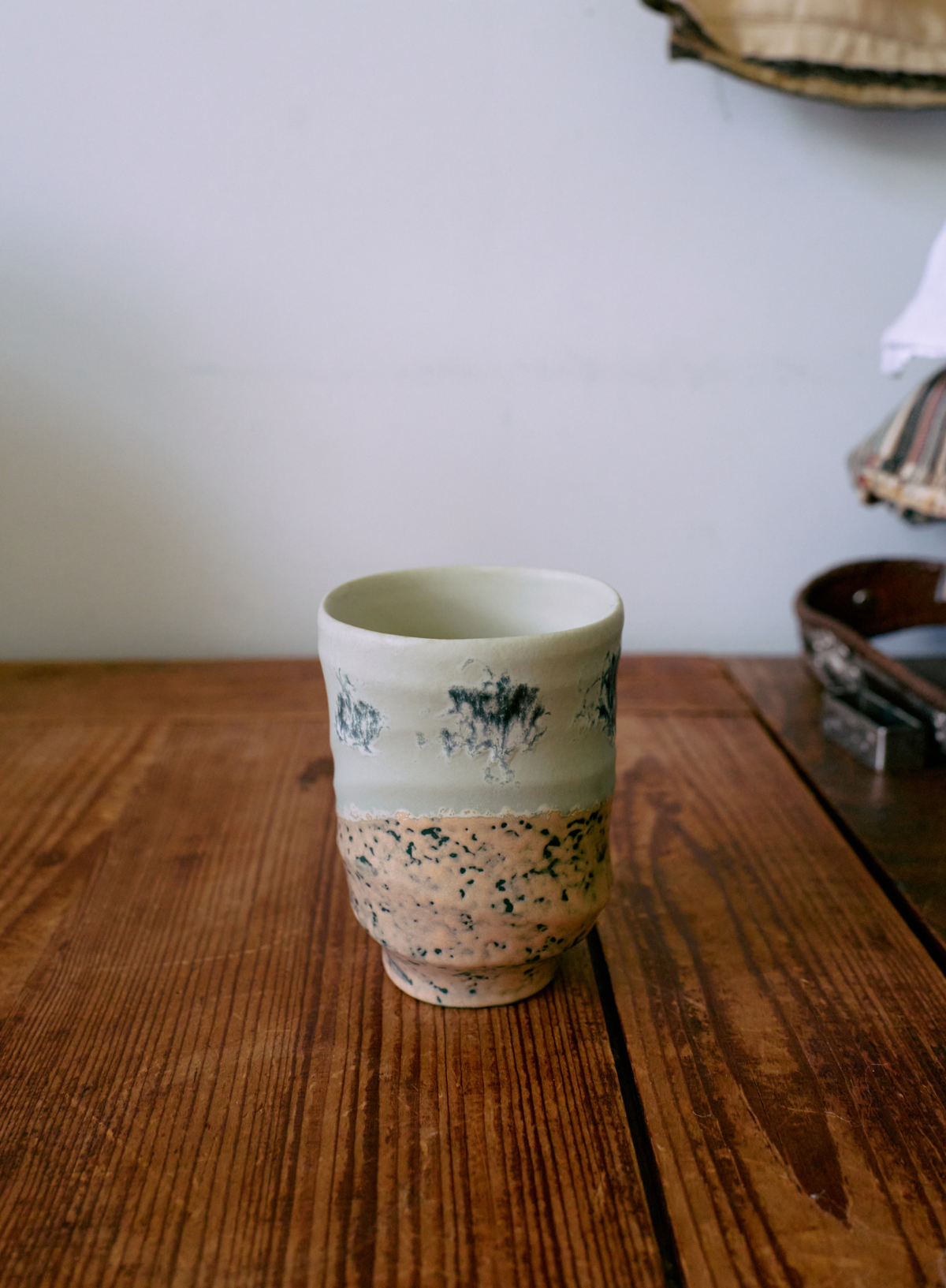 HK Living Tall Artist Ceramics Coffee Cup in Fused