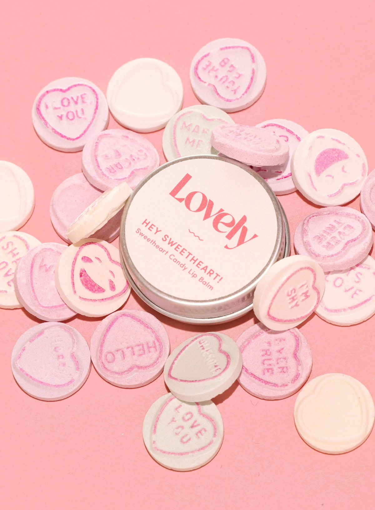 Lip Balm Hey Sweetheart! in Sweetheart Candy from Lovely Skincare