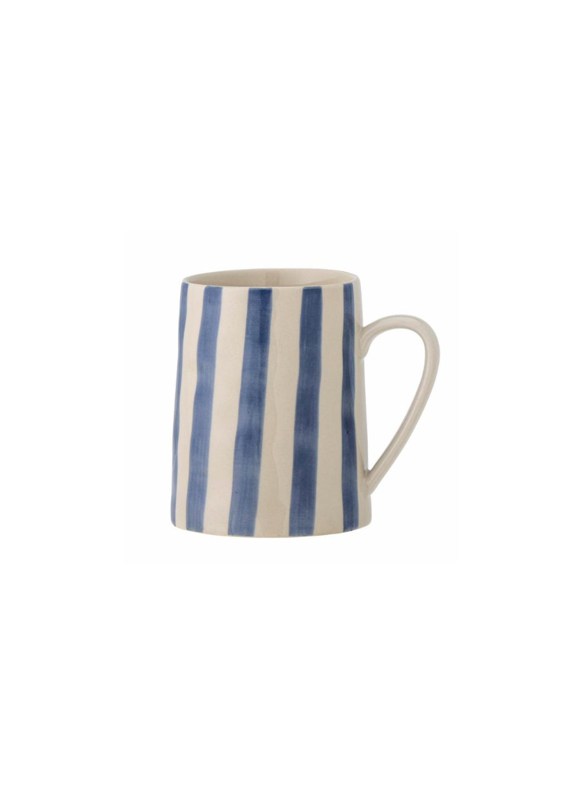 Bloomingville Striped Blue Begonia Mug