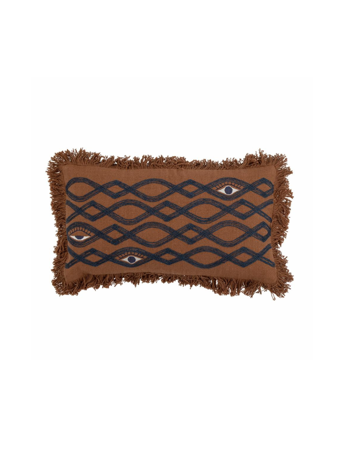 Galia Brown Cushion from Bloomingville