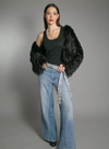 Marmot Fur Jacket in Black from Nooki