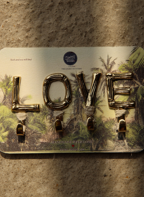 Bodhi Bamboo Love Hook from Doing Goods