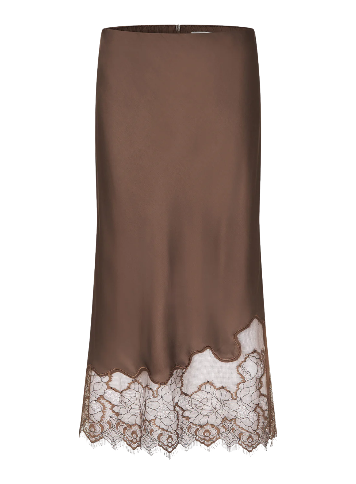 Second Female Wila Lace Midi Skirt in Carafe