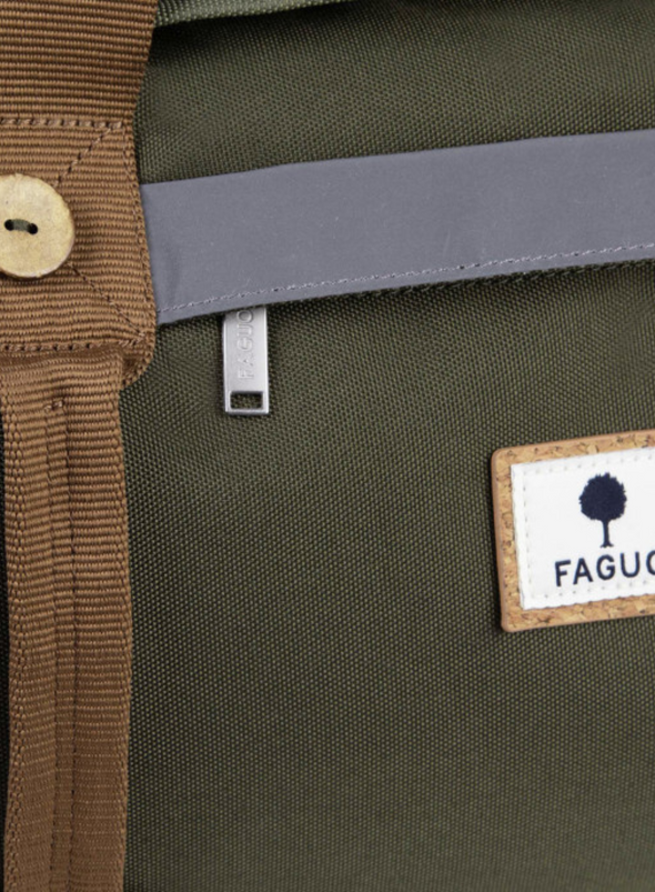 Big Duffle Kaki Travel Bag from Faguo