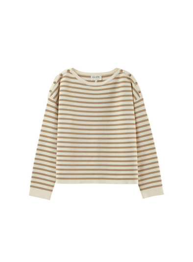 Pachamama Jumper in Orange Stripe from Grace & Mila