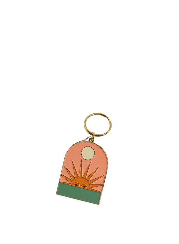 Setting Sun Keychain from Cai & Jo