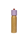 Large Salt/Pepper Grinder in Lilac & Red from MÆGEN