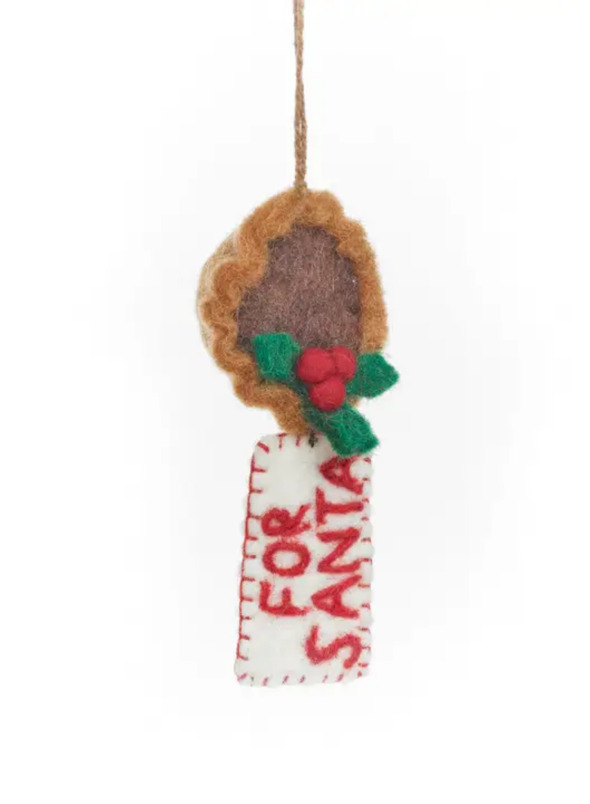 Felt So Good Snack For Santa Hanging Decoration