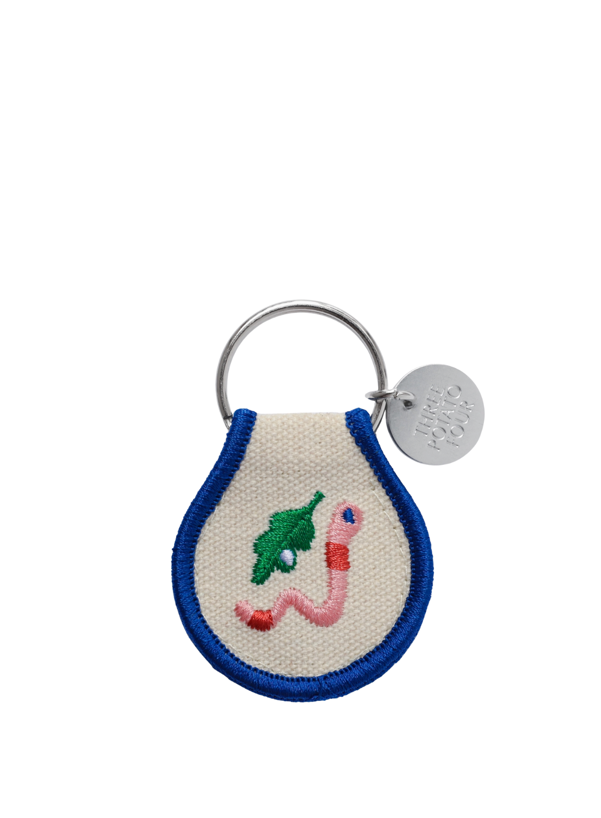 Patch Keychain - Worm from Three Potato Four