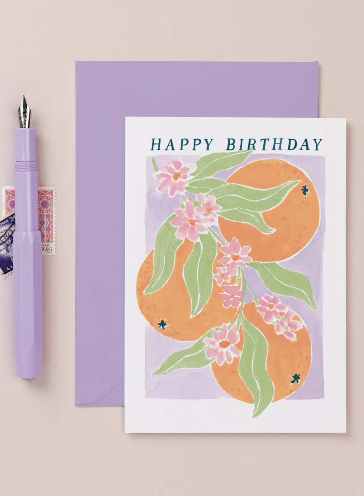 Oranges Birthday Card from Sister Paper Co.
