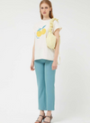T-Shirt with Lemons in White from Compañia Fantastica