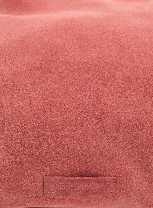 Braided Handle Crossbody Bag in Salmon Pink from Nice Things