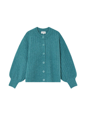 Louve Cardigan in Vert from Grace and Mila