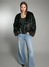 Marmot Fur Jacket in Black from Nooki