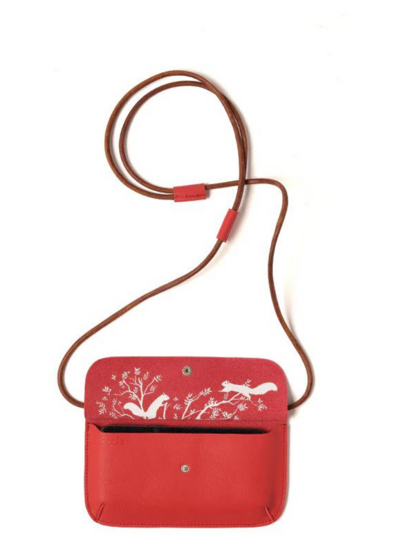 Phonebag Hang On in Coral from Keecie