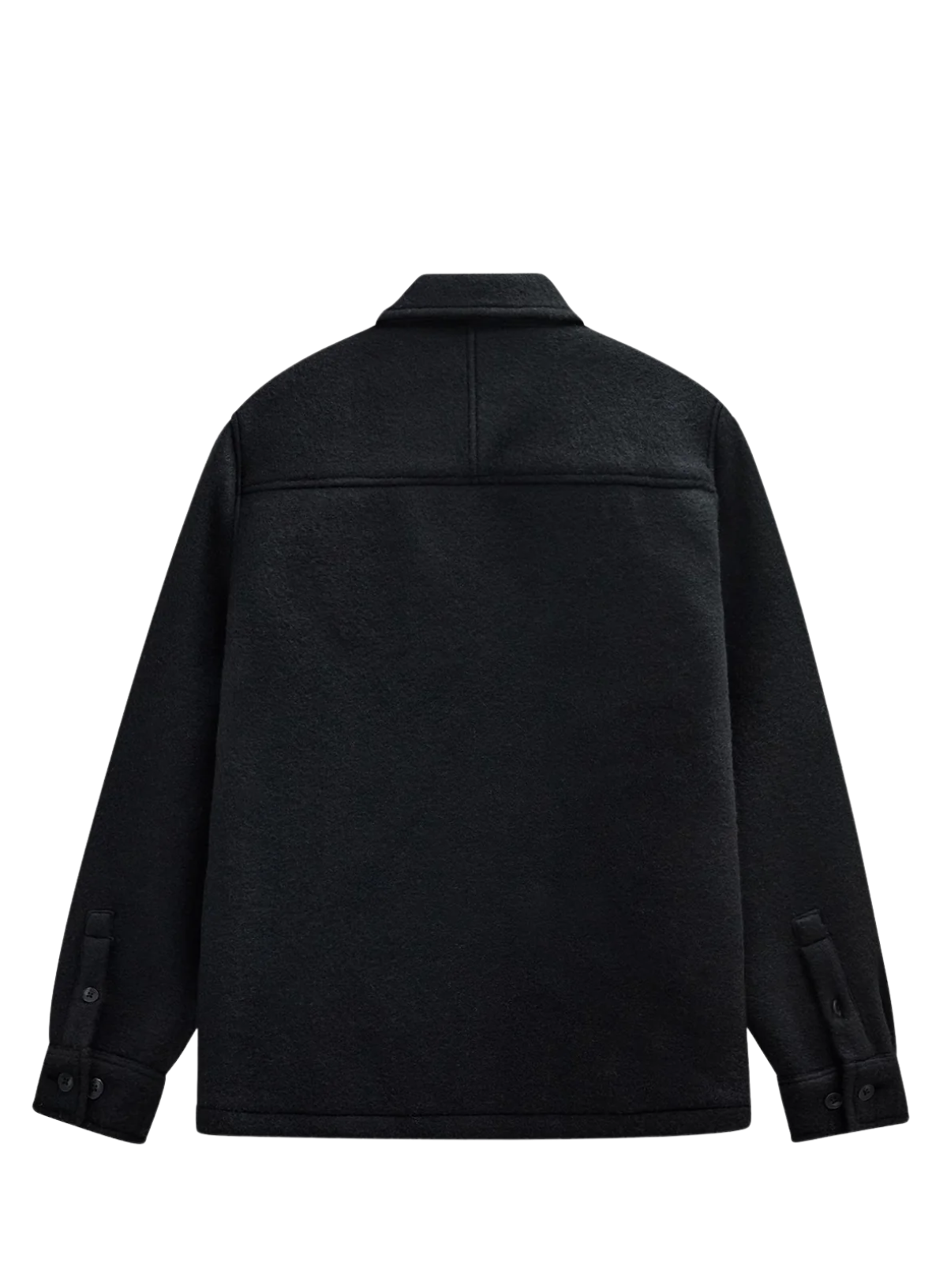 Anerkjendt Oscar Wool Overshirt in Caviar
