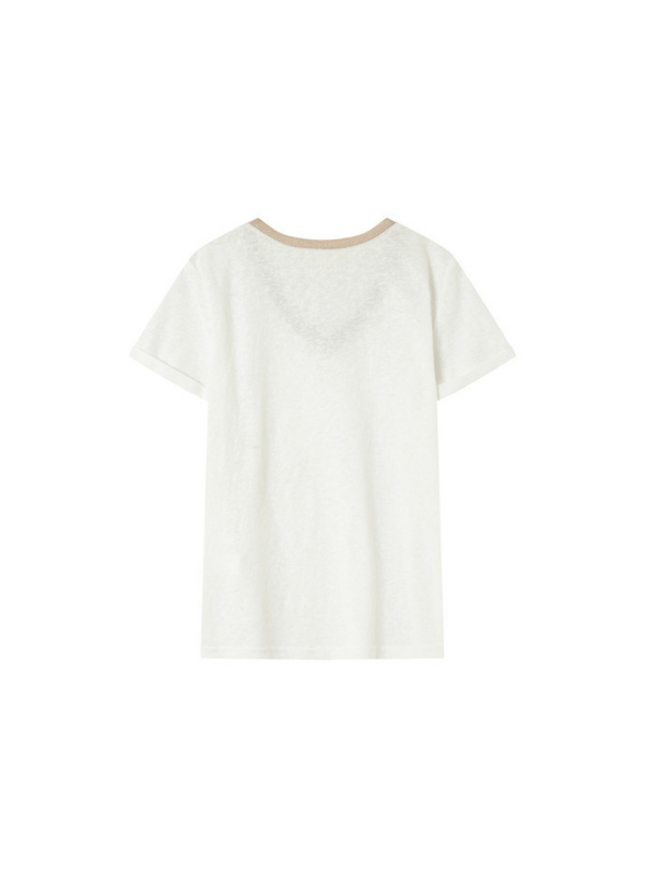 Pepito T-Shirt in Ecru from Grace & Mila