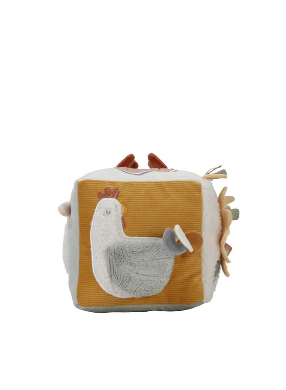 Soft Activity Cube Little Farm from Little Dutch