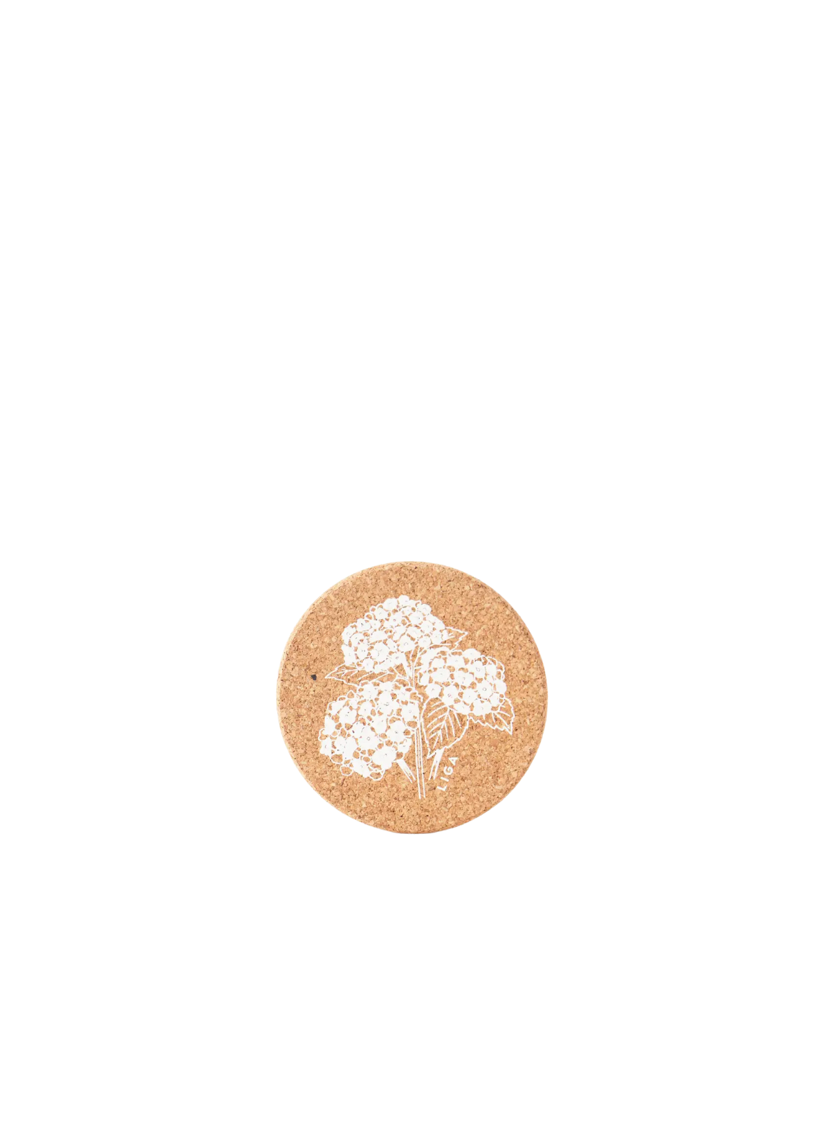 Liga Cork Coaster in Hydrangea