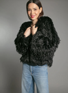 Marmot Fur Jacket in Black from Nooki
