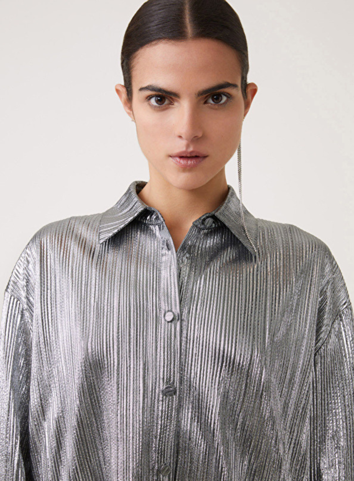Linda Shirt in Silver from Suncoo