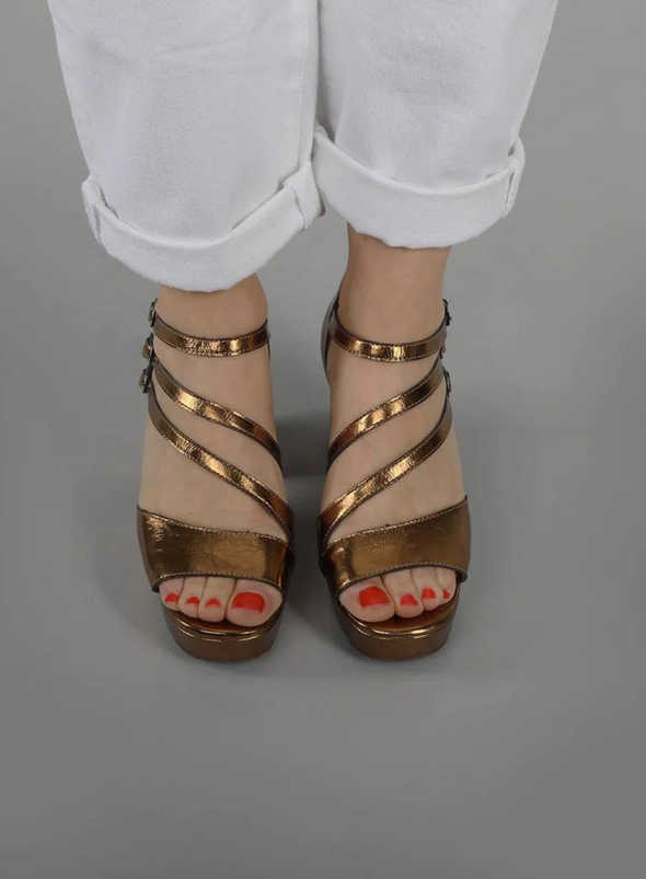 Carmen Heels in Bronze from Esska