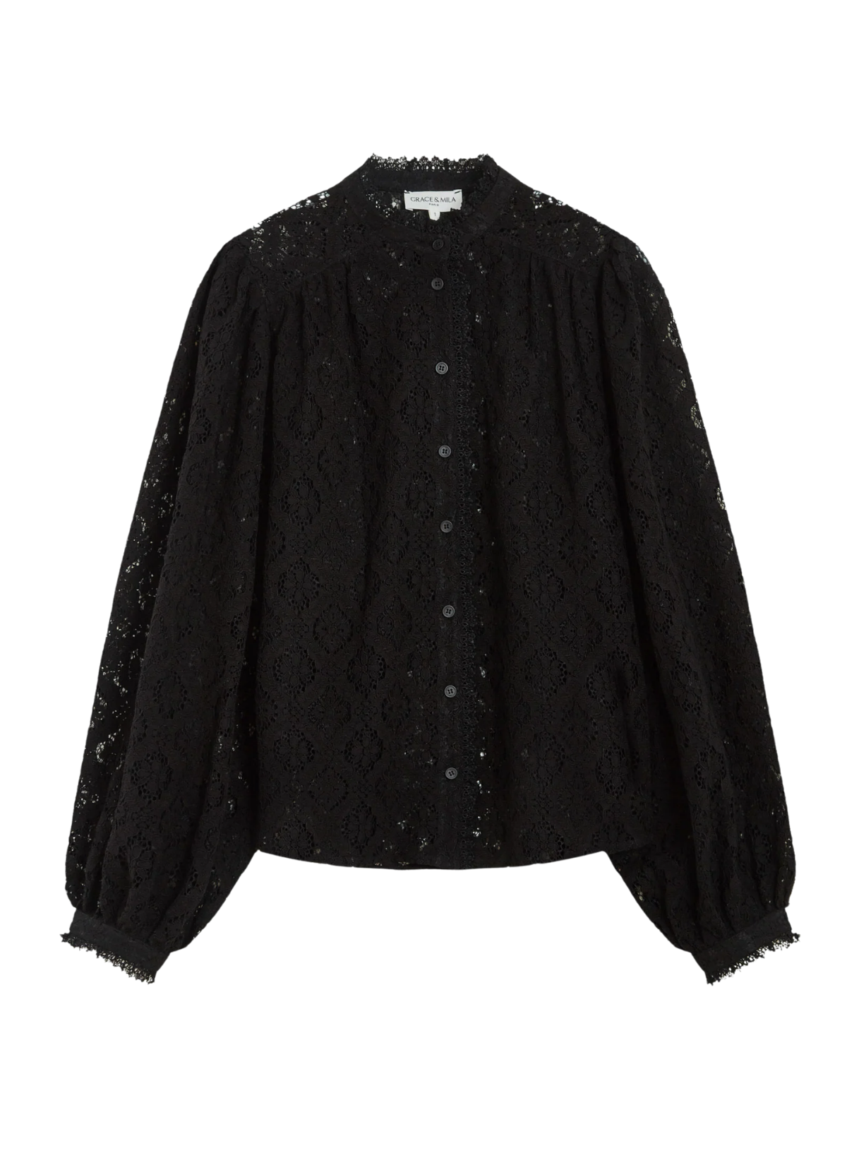 Grace & Mila Anita Blouse in Black