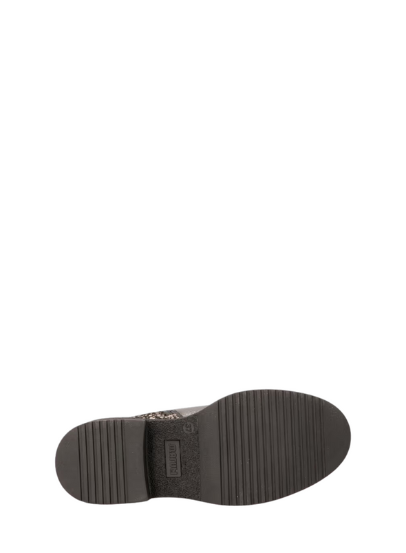Sarah Leather Boots in Black/Pixel from Maruti