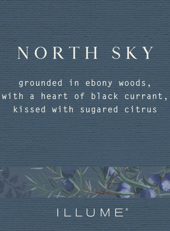 North Sky Vanity Tin Candle Blue 50 Hours from Illume