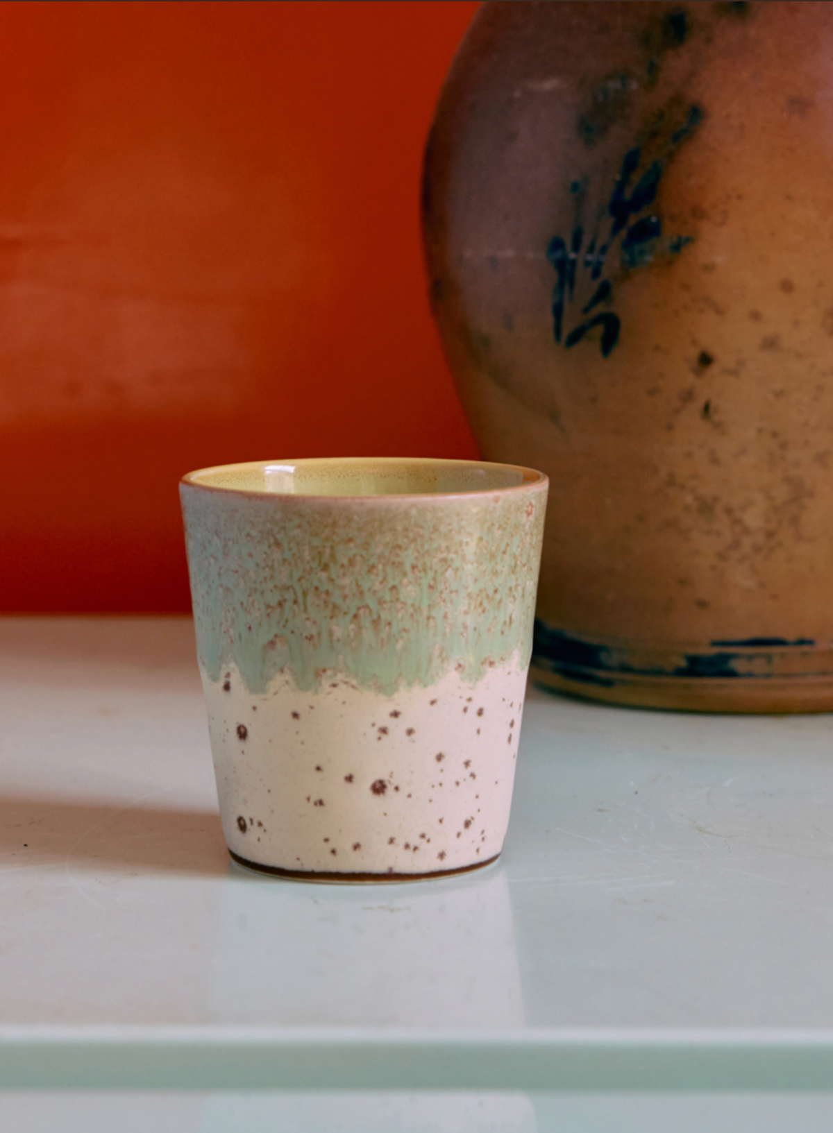 HK Living 70s Ceramics Beaker in Slush