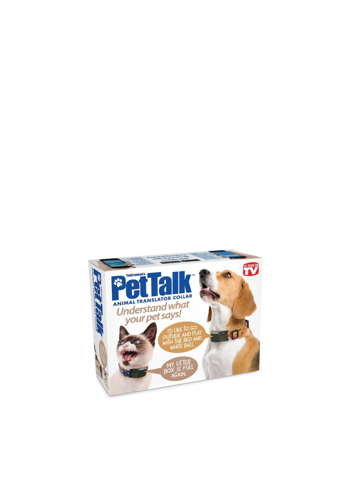 Small Prank Gift Box Pet Talk + Mobile Rub from 30 Watt