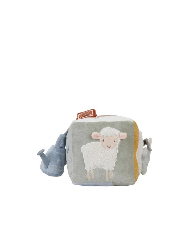 Soft Activity Cube Little Farm from Little Dutch