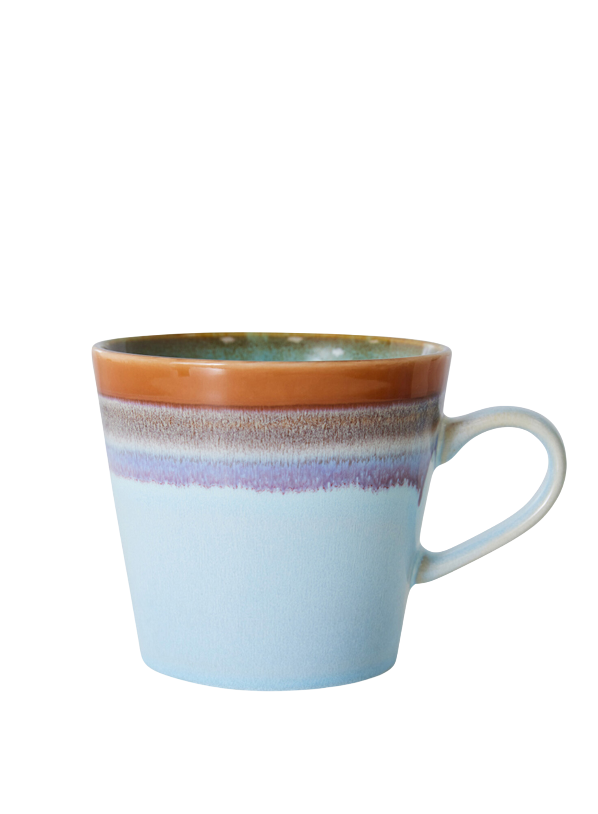 70's Style Cappuccino Mug in Ash from HK Living
