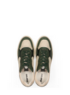 Tavi Leather Trainers in Peacock Gold from Maruti