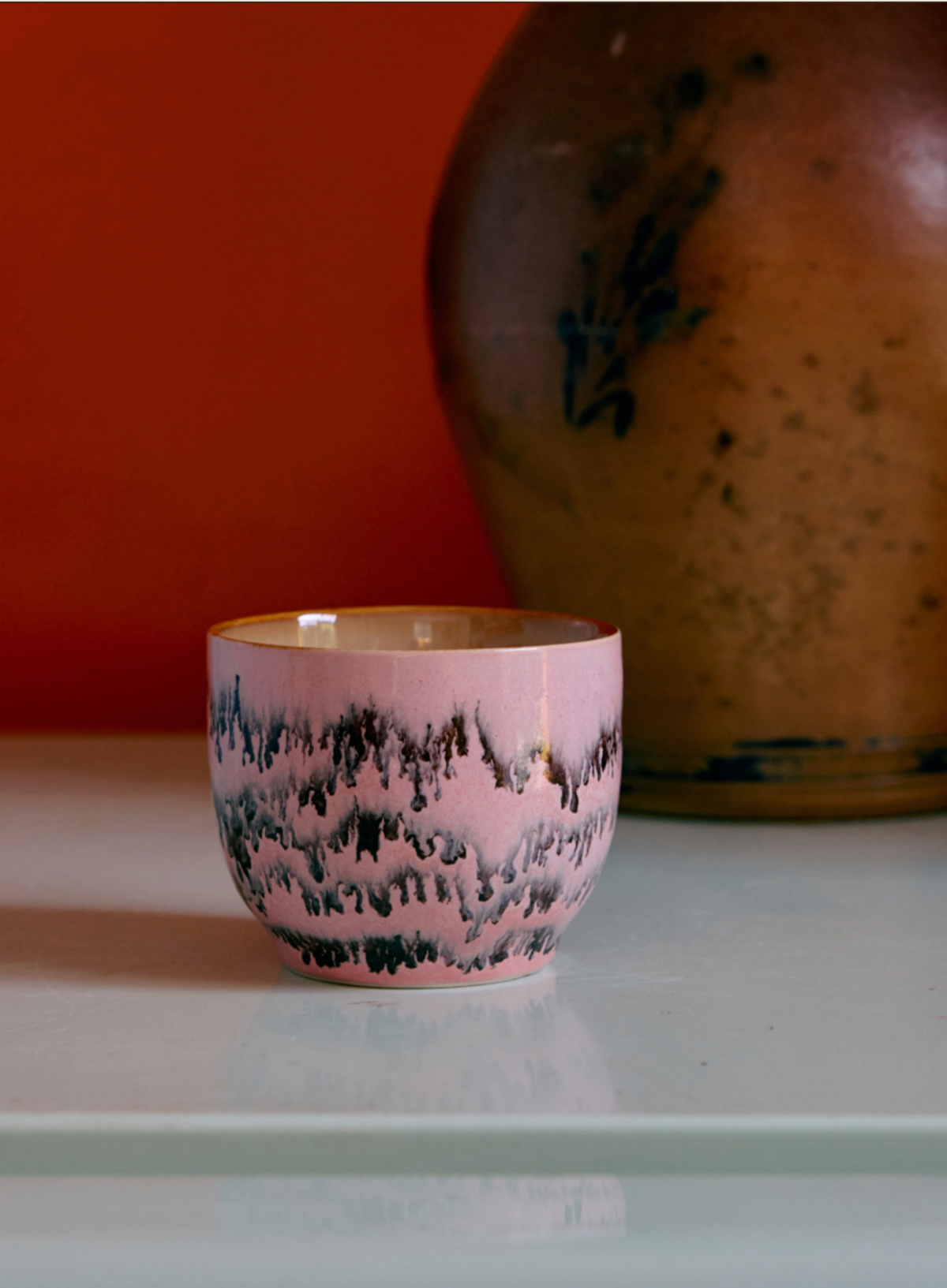 HK Living 70s Ceramics Café Cup in Bubble