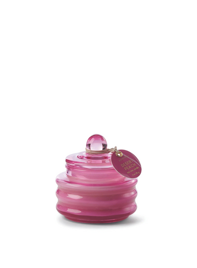 Beam 3oz Fuchsia Small Glass Vessel And Lid - Desert Peach from Paddywax