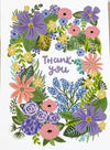 Thank You - Lilac Flowers from Lomond Paper Co