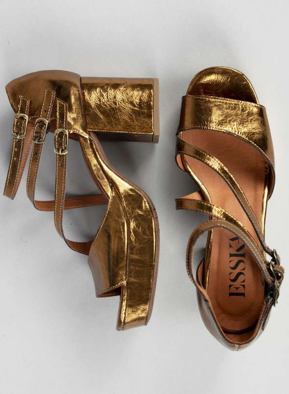 Carmen Heels in Bronze from Esska