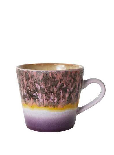 70's Style Cappuccino Mug in Blast from HK Living