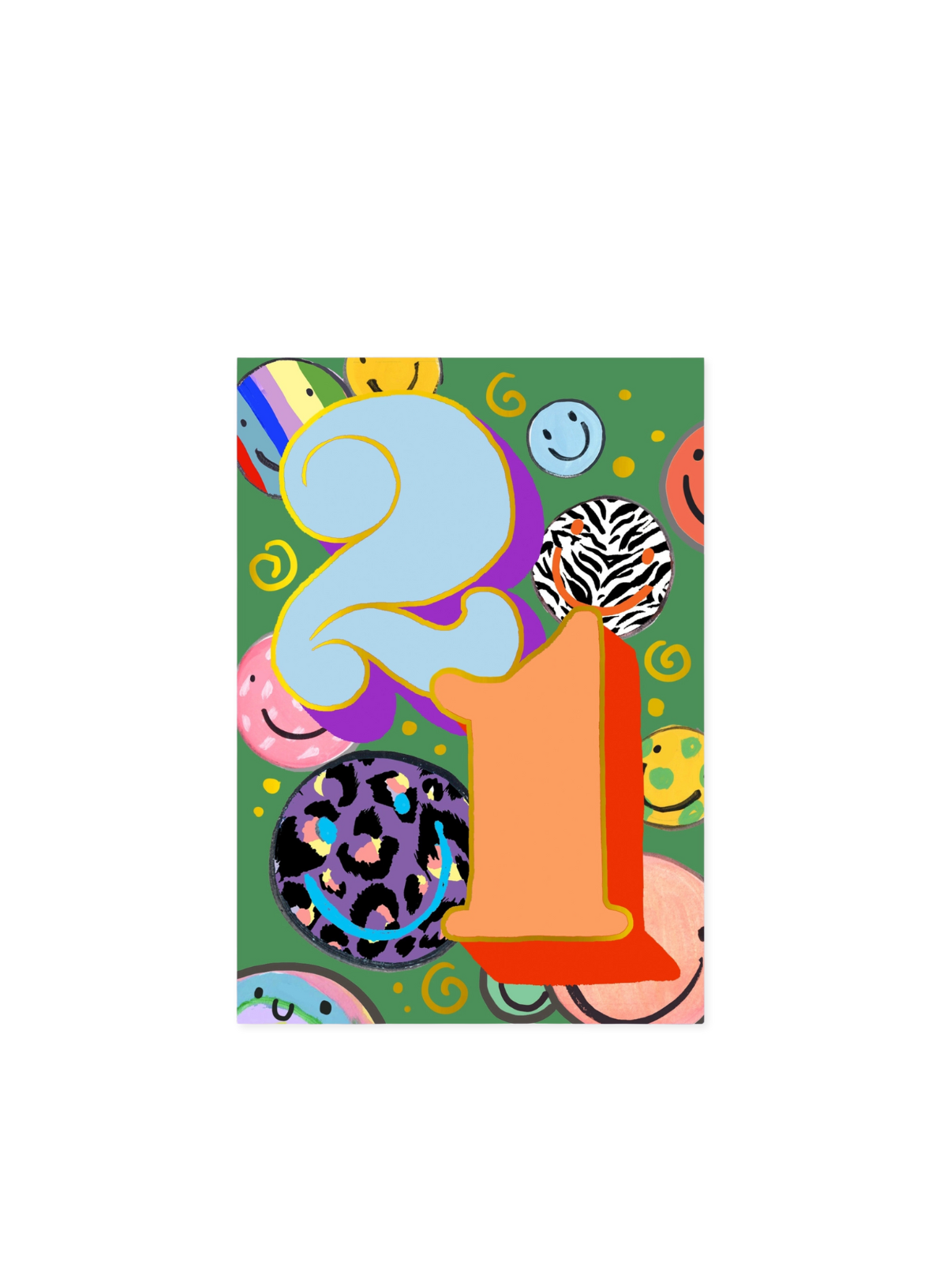 Age 21 Card from Eleanor Bowmer