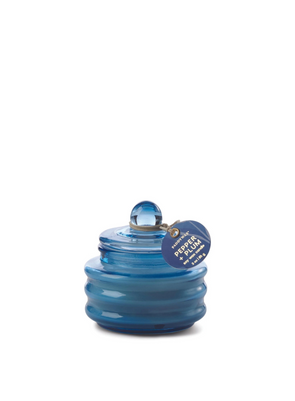 Beam 3oz Bright Blue Small Glass Vessel And Lid - Pepper & Plum from Paddywax