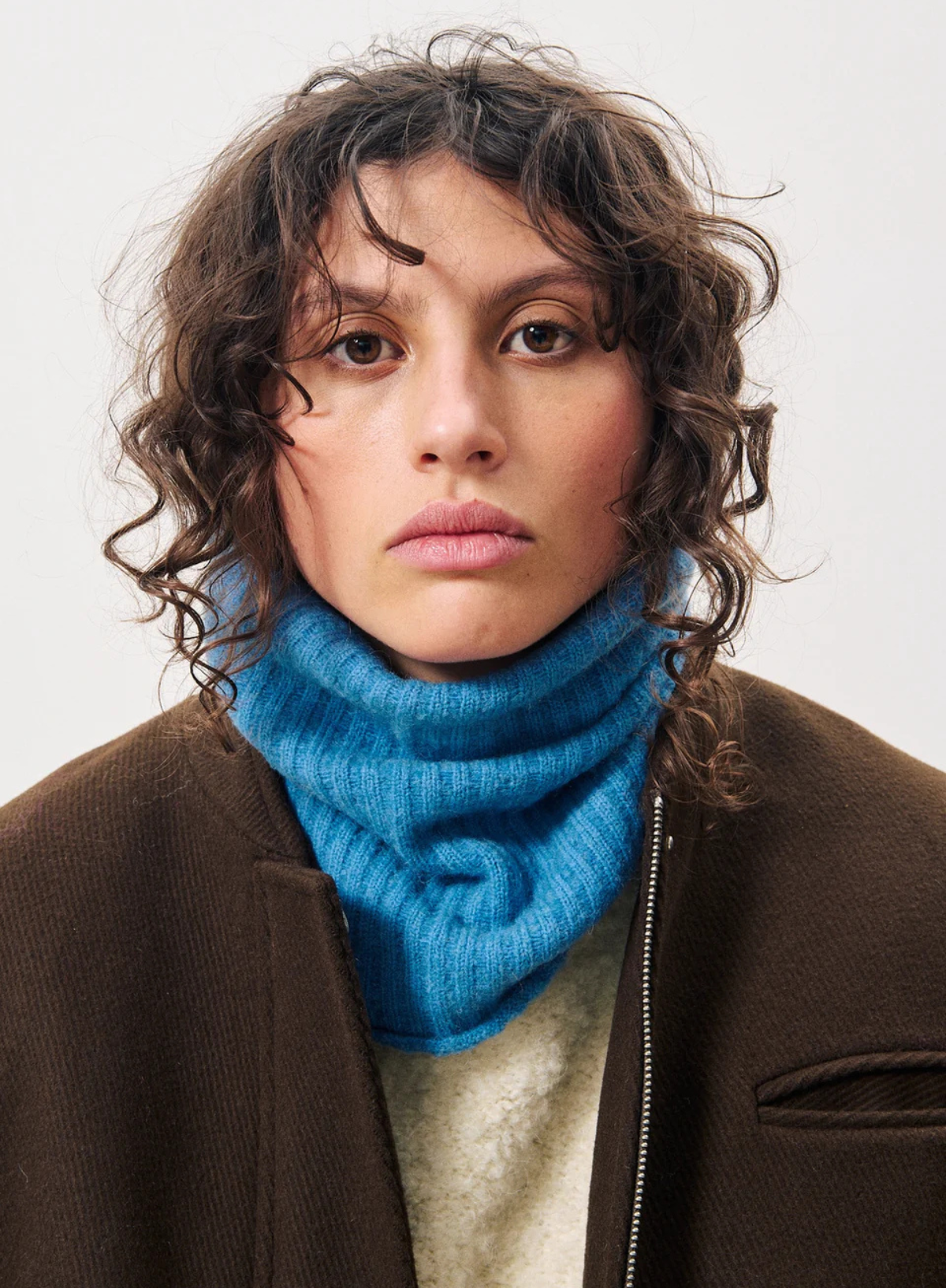Elenne Snood in Blue Jean from FRNCH