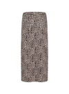 Leonora HW Denim Skirt in Classic Leopard from Kaffe