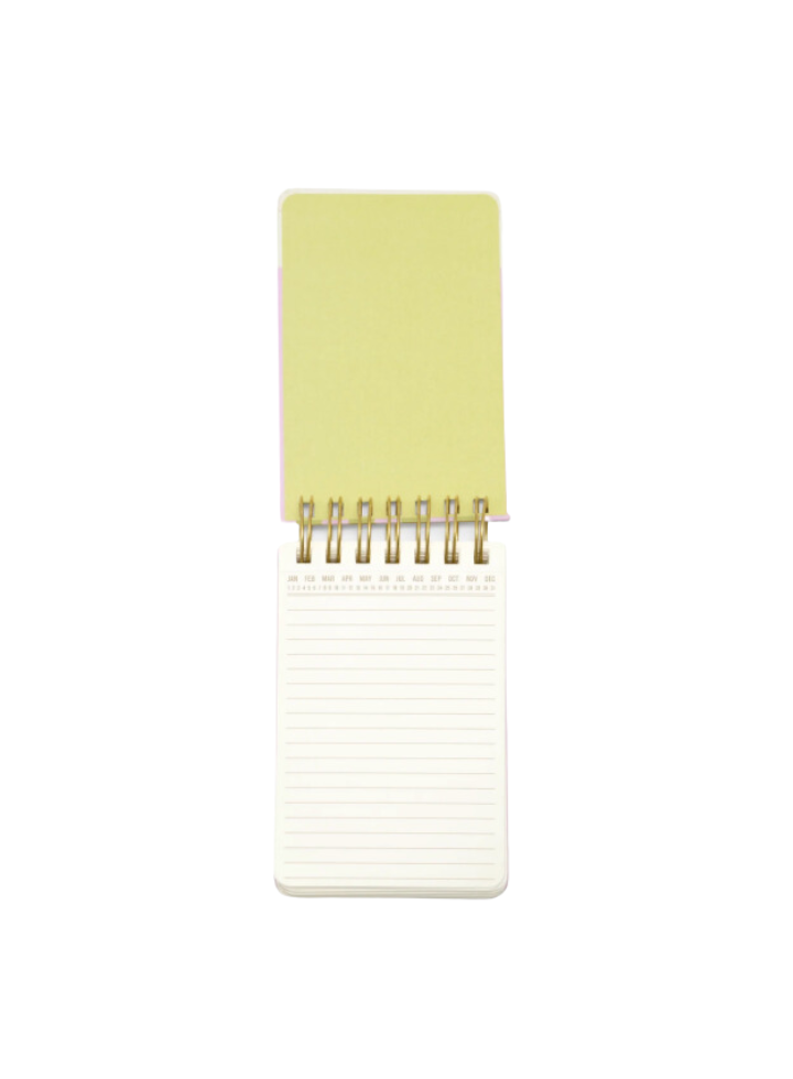 Twin Wire Notepad in Wavy Stripes from Designworks Ink