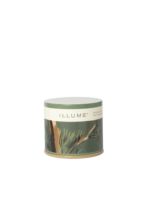 Hinoki Sage Vanity Tin Candle Green 50 Hours from Illume