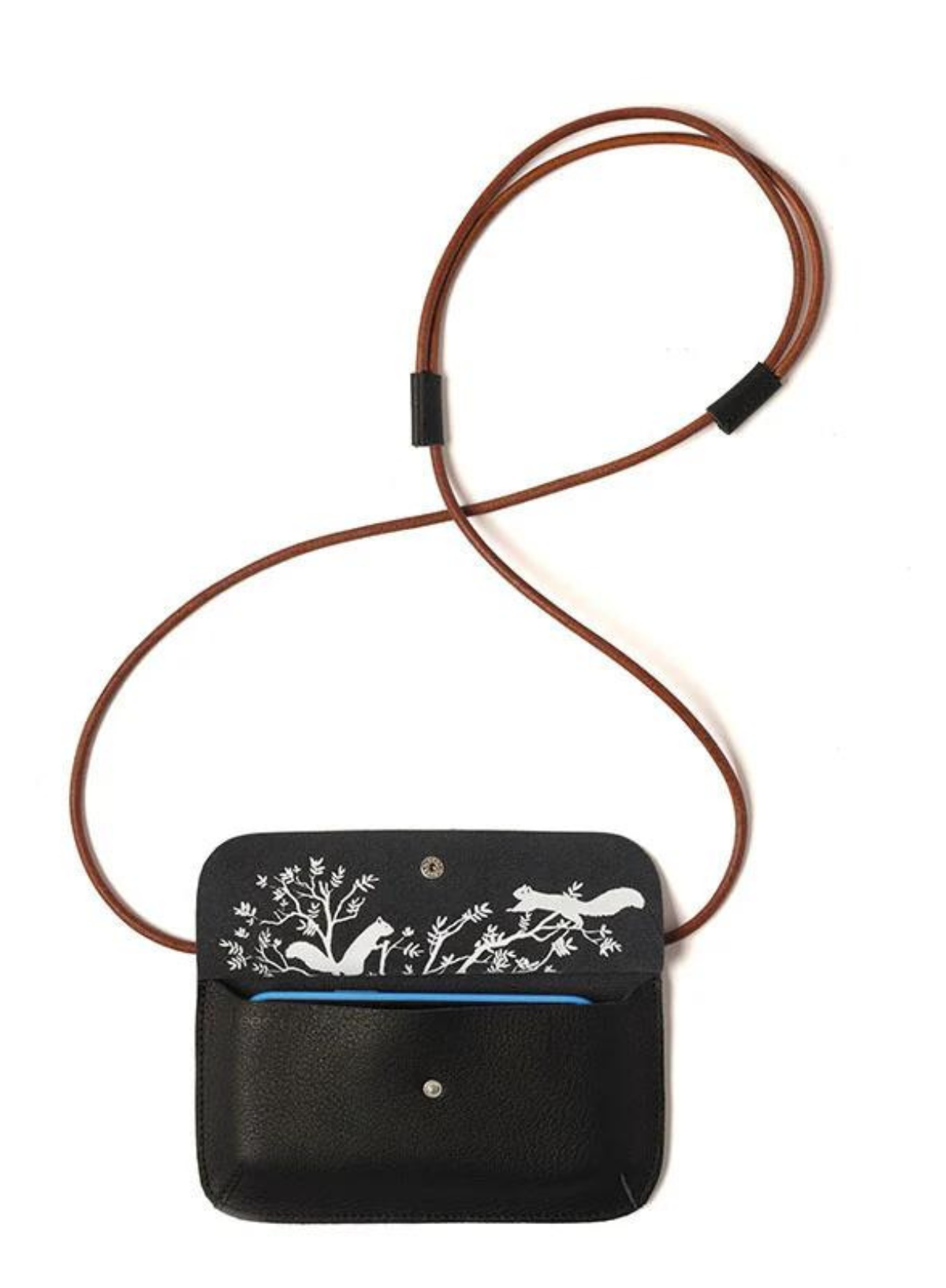 Phonebag Hang On in Black from Keecie