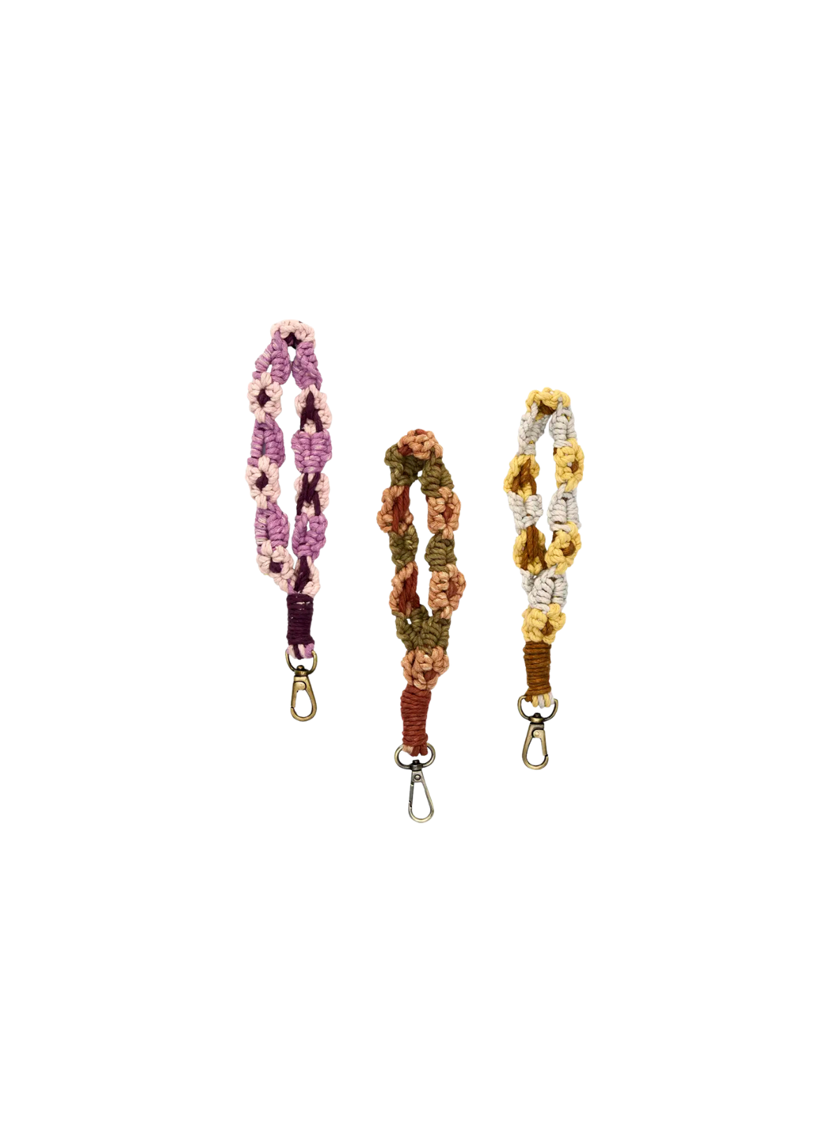 Madam Stoltz Hand Tied Cotton Key Hangar